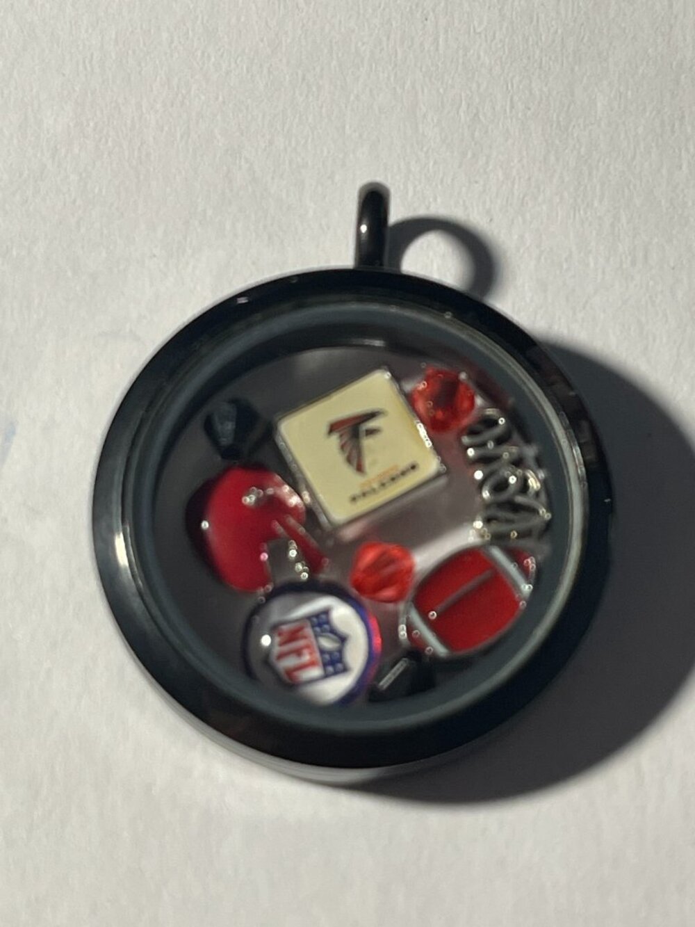 Atlanta Falcons NFL Memory Charm Locket w/ 22 IN chain NEW
